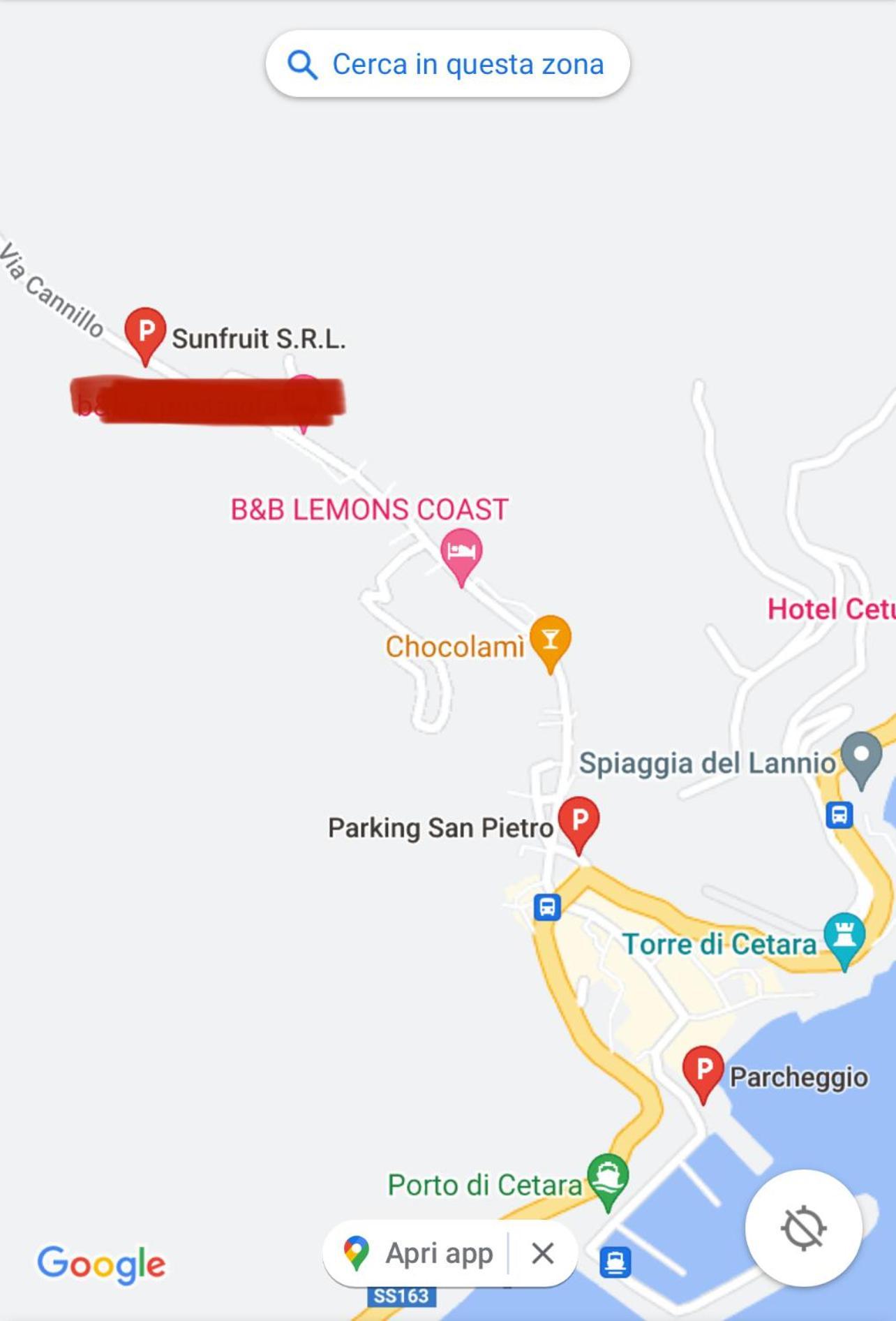B&B Lemons Coast Четара Екстер'єр фото